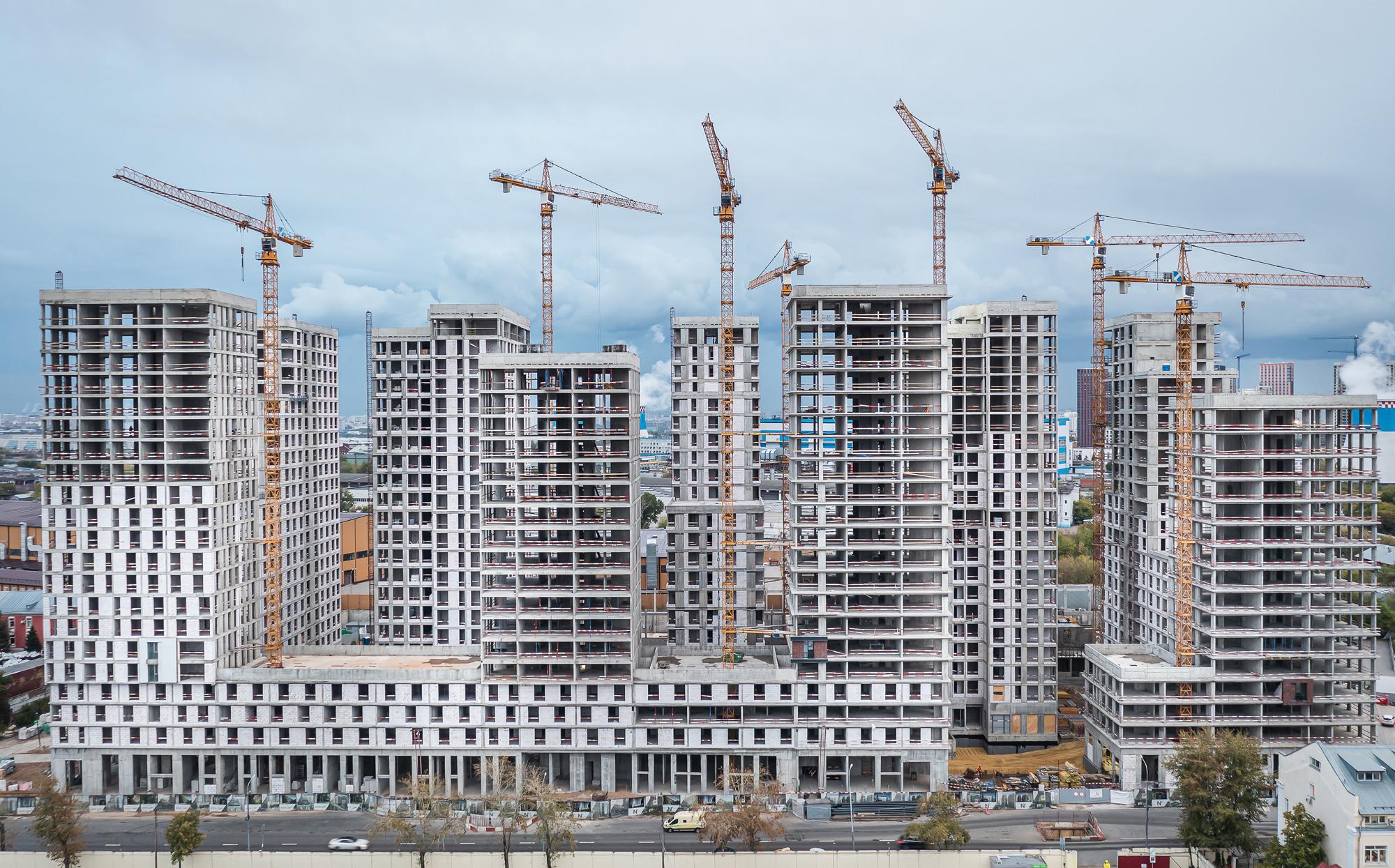 На N’ICE LOFT завершены монолитные работы