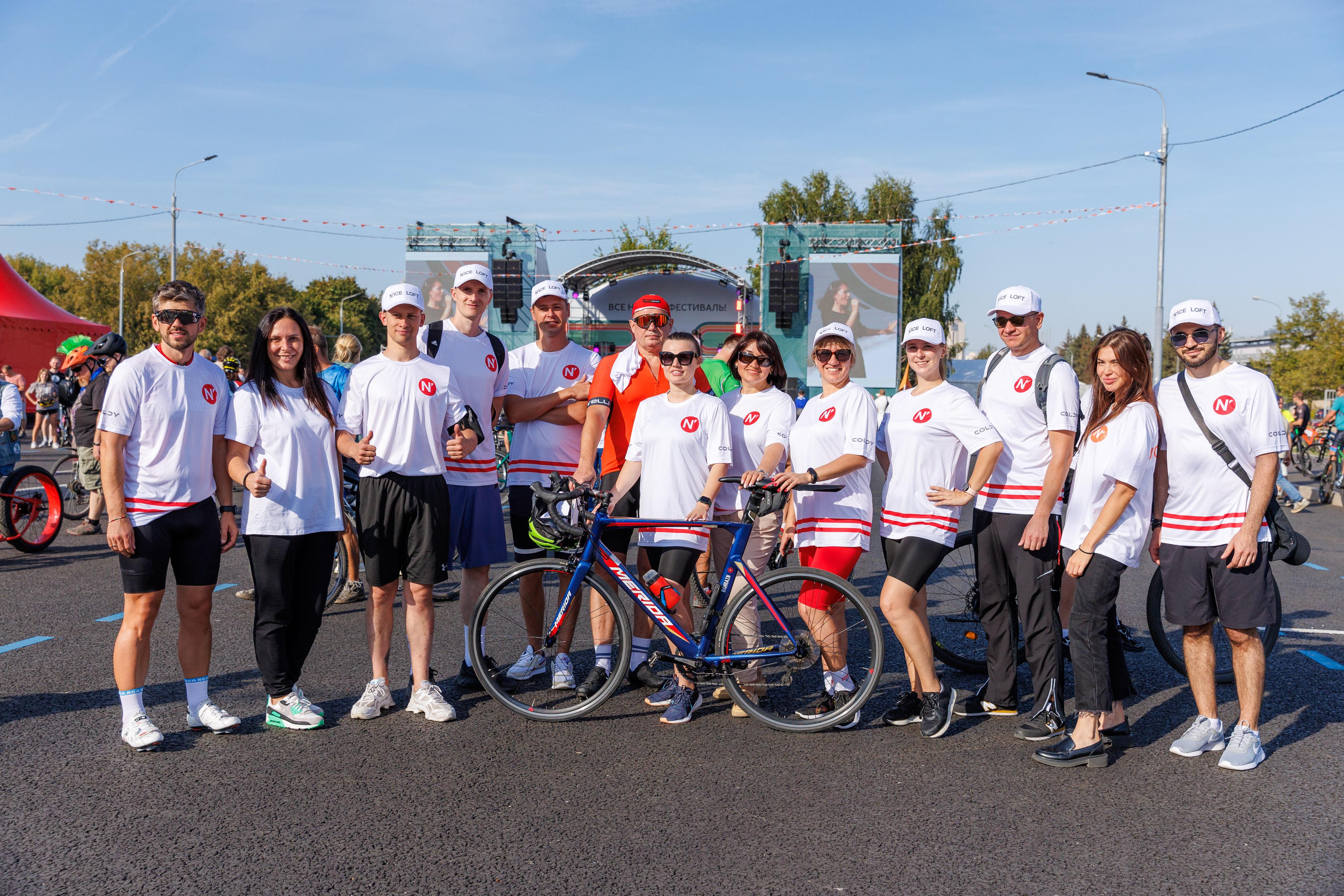 Компания COLDY стала партнером и участником Московского велофестиваля